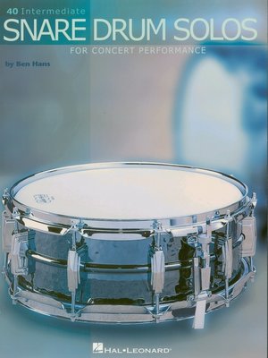 cover image of 40 Intermediate Snare Drum Solos (Music Instruction)